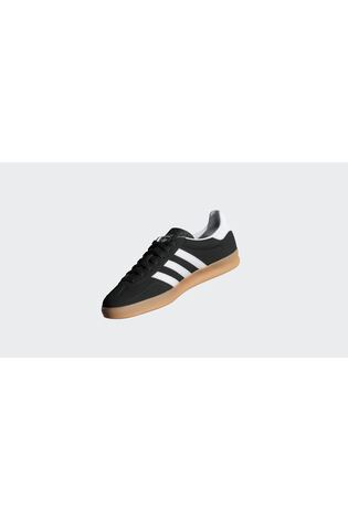 Negro/Blanco - Zapatillas de deporte para interior Gazelle de adidas Originals - Imagen 2 de 8