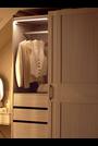 White Evie Statement Oak Effect 1.5m Sliding Wardrobe - Image 2 of 16