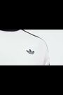 adidas Originals White 3-Stripes Long Sleeve T-Shirt - Image 2 of 5