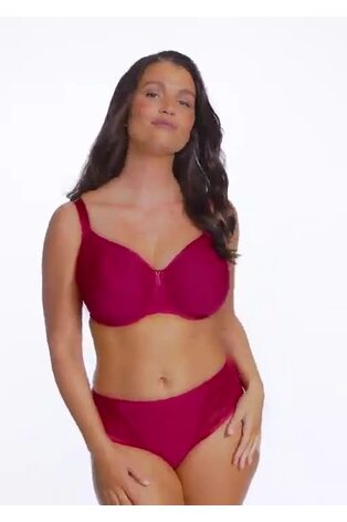 Fantasie Red Full Cup Rebecca Essentials Underwire Moulded Bra - Image 2 of 6 Fantasie Red Full Cup Rebecca Essentials Underwire Moulded Bra - Image 2 of 6