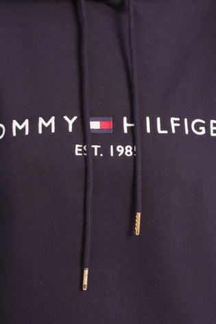 Tommy Hilfiger White Heritage Logo Hoodie