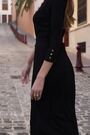 Sosandar Black Premium Buckle Belted Shirt Dress - Image 2 of 6