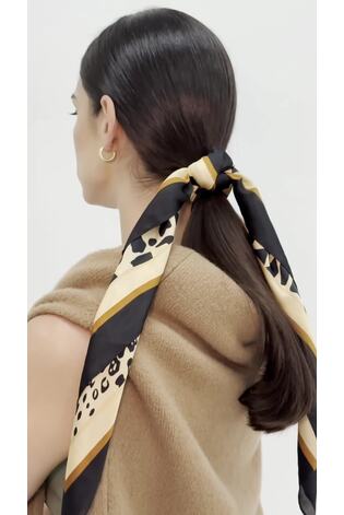 Aela Brown Leopard Print Tie Me Up - Image 2 of 6