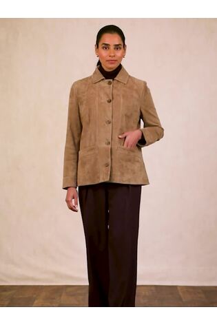 Lakeland Leather Brown Milnthorpe Suede Jacket - Image 2 of 7