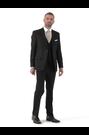 Skopes Black Tailored Fit Romulus Sustainable Suit: Jacket - Image 2 of 5