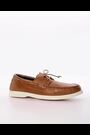 Dune London Natural Belongs Top Stitch Boat Shoes - Image 2 of 6