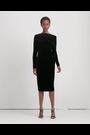 Lauren Ralph Lauren Velvet Off Shoulder Cockail Dress - Image 2 of 4