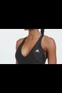 adidas Black 3-Stripes Swimsuit - Image 2 of 9