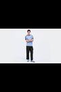 adidas Originals Black Adicolor Classics 3-Stripes Cargo Trousers - Image 2 of 7