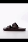 Dune London Brown Intells Double Strap Sandals - Image 2 of 6