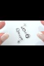 The Diamond Store 9K White Gold 0.08ct Diamond Earrings - Image 2 of 6