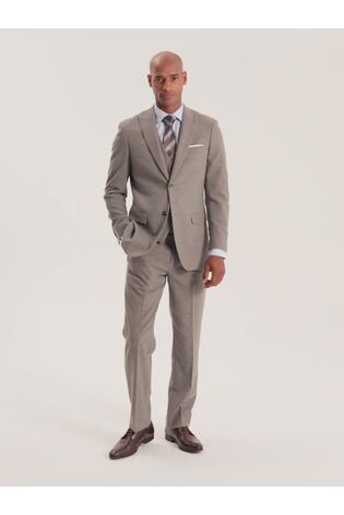 Skopes Grey Single Breasted Welles Tailored Fit Suit Jacket - Image 2 of 5