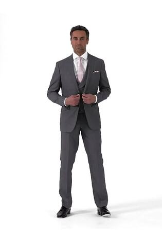 Skopes Light Grey Harcourt Slim Fit Suit Jacket - Image 2 of 5 Skopes Light Grey Harcourt Slim Fit Suit Jacket - Image 2 of 5