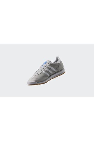 adidas Originals Grey SL 72 RS Trainers - Image 2 of 8