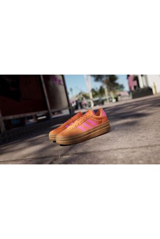 adidas Orange VL Court Bold Trainers - Image 2 of 19