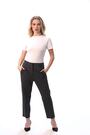 Roman Grey Short Straight Leg Stretch Trousers - Image 2 of 6