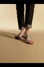 Jones Bootmaker Silver Wide Fit Hali Leather Sandals - Image 2 of 6