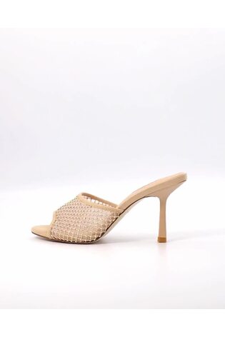 Buy Dune London Majorly Diamante Mesh Mules from the Next UK
