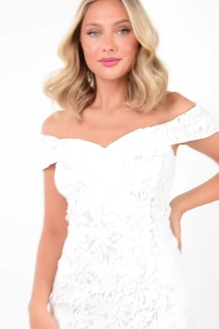 Quiz lace midi dress outlet