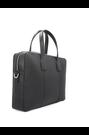 Reiss Black Carlos Micro-Grain Leather Briefcase - Image 2 of 7