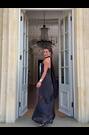 Lipsy x Gemma Owen Black Satin Lace Mix Maxi Dress - Image 2 of 7