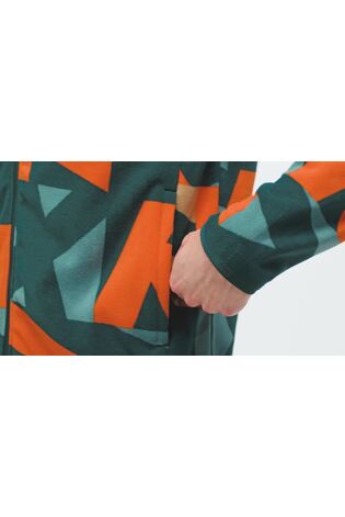 Jaqueta de lã com zíper completo estampada Terrex da Adidas - Imagem 2 de 7