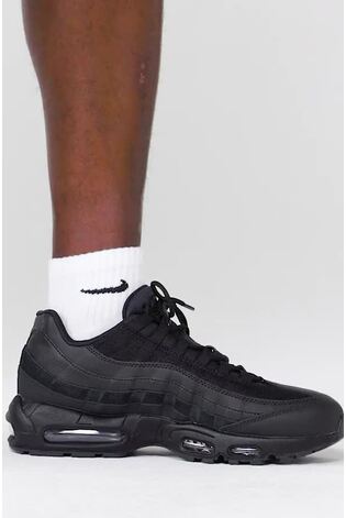 Nike Black Air Max 95 Trainers - Image 2 of 12