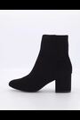Dune London Black Ottack Low Block Heel Boots - Image 2 of 6