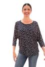 Roman Pink Spot Print Stretch Top - Image 2 of 6