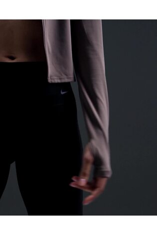 Nike Black Zenvy Gentle Support High Waisted Flared Leggings - Image 2 of 7