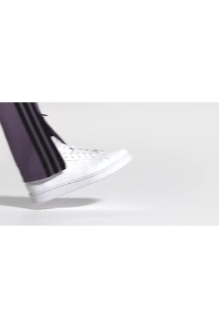 adidas White Sportswear Advantage Trainers - Image 2 of 11