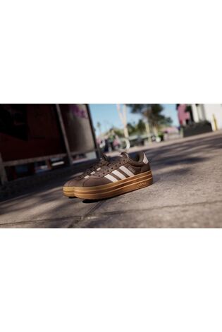 브라운/핑크 - adidas VL 코트 볼드 트레이너 - 16의 이미지 2