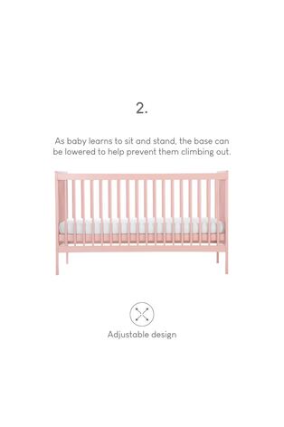Buy Cuddleco Pink Nola 2 Piece Nursery Furniture Set Flint Blue from the Next UK online shop