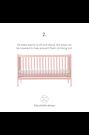 CuddleCo Pink Nola 2 Piece Nursery Furniture Set - Image 2 of 5