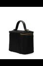Pony Hair-Effect Mini Vanity Crossbody Bag in Black - Image 2 of 7