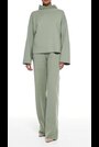 leem Green Wide Leg Lateral Pocket Trouser - Image 2 of 5