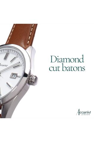 Accurist Womens Silver Tone Everyday Stainless Steel Bracelet Analogue Watch - Image 2 of 7