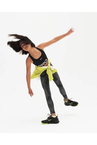 Черный/лайм - Молодежные кроссовые тренажеры Nike - Image 2 of 12