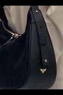 Apatchy Blue The Charlie Suede Bag - Image 2 of 6