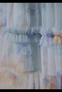 Angel & Rocket Blue Floral Printed Mesh Tiered Dress - Image 2 of 10