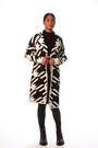Roman Black Houndstooth Pattern Knit Coatigan - Image 2 of 6