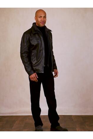 Lakeland Leather Black Gosforth Leather Jacket - Image 2 of 10