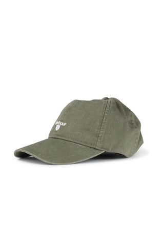 أخضر زيتوني - قبعة رياضية من القطن 100% تشكيلة Cascade من Barbour®‎ - صورة 2 من 5