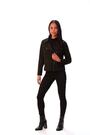 Roman Black Petite Petite Suedette Biker Jacket - Image 2 of 6