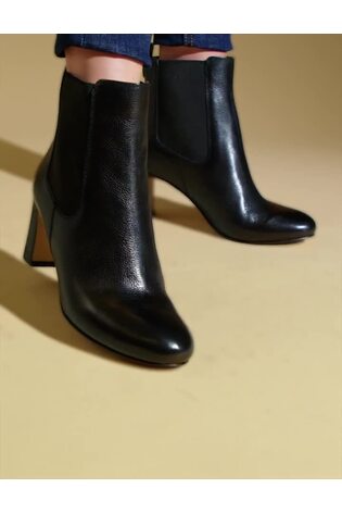 Jones Bootmaker Kalista Heeled Black Boots - Image 2 of 6