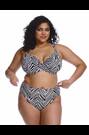 Elomi Black Fiji Falls Underwire Plunge Bikini Top - Image 2 of 5