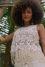 Sosandar Natural Floral Crochet Vest Top - Image 2 of 6