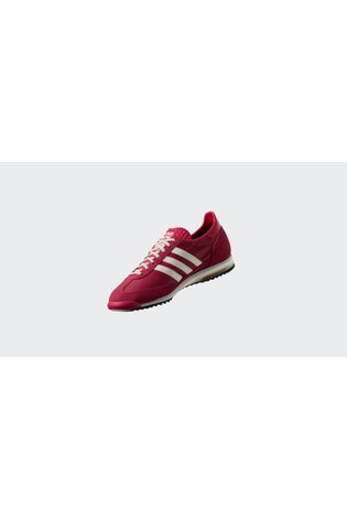 adidas Originals Red SL 72 OG Trainers - Image 2 of 8