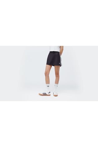 Negro - adidas originals 3 Stripe Mini Skirt - Imagen 2 de 7