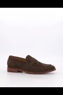 Dune London Brown Chrome Standard Fit Sulli Natural Sole Penny Loafers - Image 2 of 6